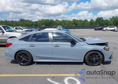 2022 Honda Civic Sport z USA, uszkodzony, nr VIN 2HGFE2F56NH530925